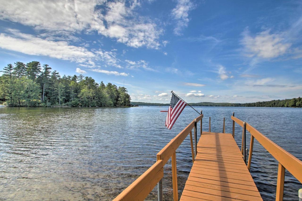 Family Cabin With Beach Access On Panther Pond レイモンド  エクステリア 写真