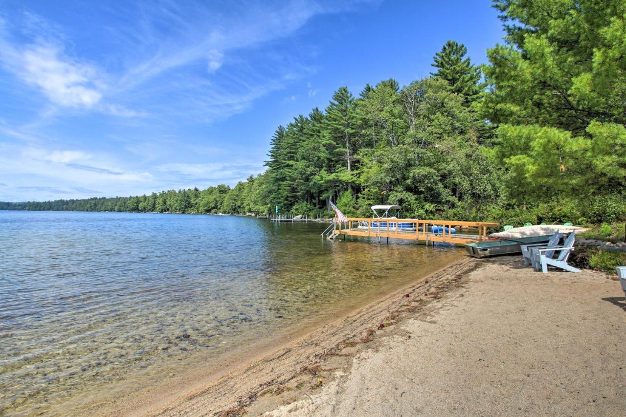 Family Cabin With Beach Access On Panther Pond レイモンド  エクステリア 写真